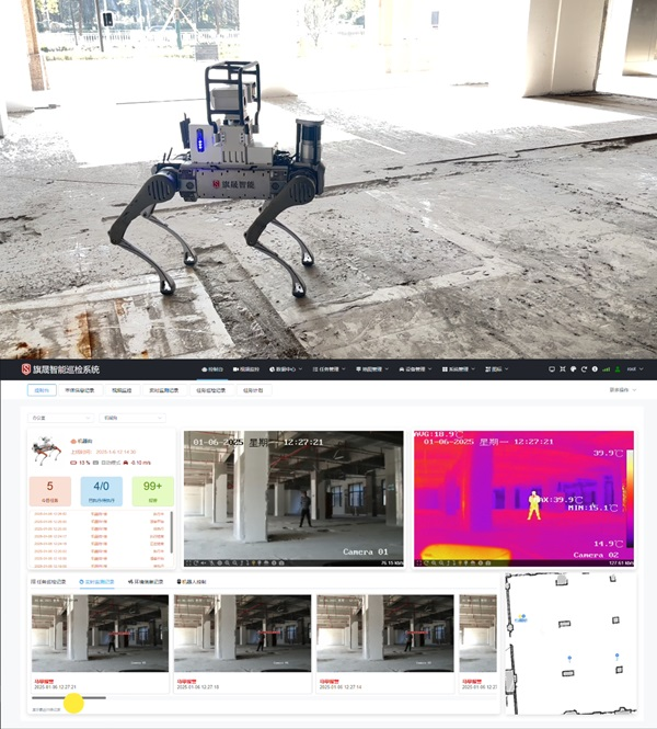 機(jī)器狗巡檢機(jī)器人和智能巡檢系統(tǒng)